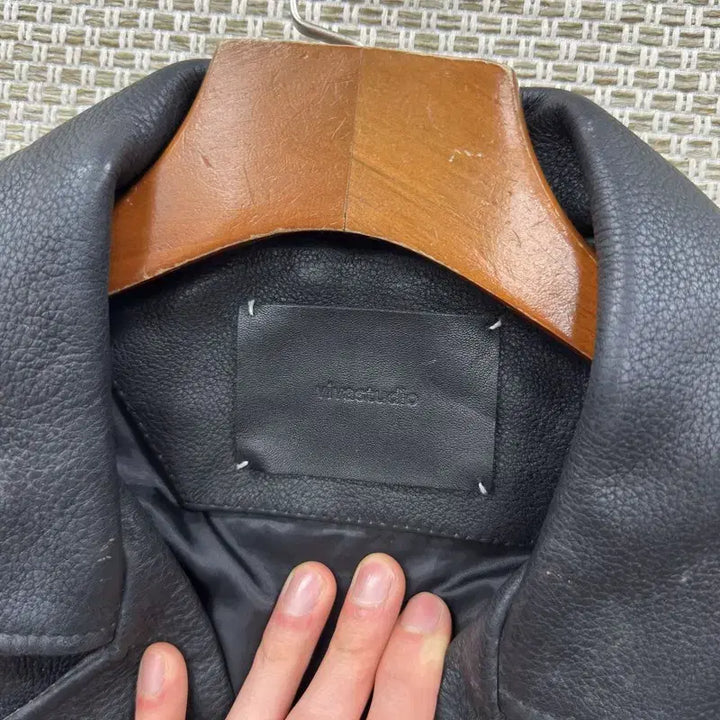 [BUNJANG] VIVASTUDIO Rider Leather Jacket L / 비바스튜디오 라이더 가죽 자켓 L A09385