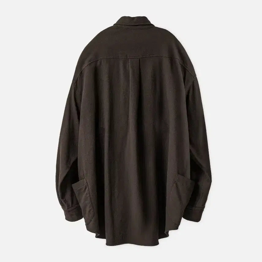 [BUNJANG] Years Ago Wool Cashmere Shirt Jacket Brown / [4] 이얼즈어고 울 캐시미어 셔츠 자켓 브라운