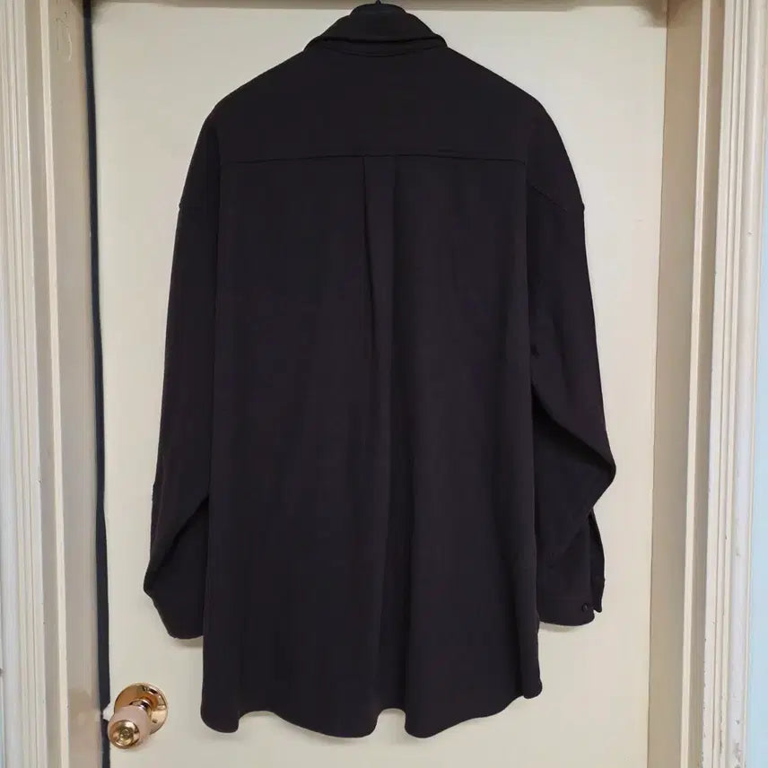 [BUNJANG] Years Ago Wool Cashmere Shirt Jacket Brown / [4] 이얼즈어고 울 캐시미어 셔츠 자켓 브라운
