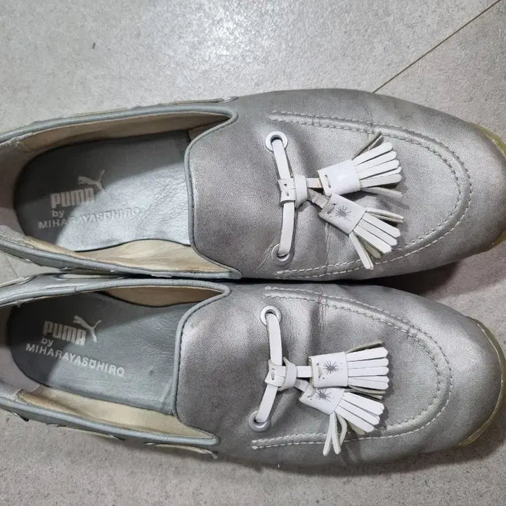 [BUNJANG] Puma Mihara Yasuhiro Silver Tassel Loafers / [270] 푸마 미하라 야스히로 실버 태슬 로퍼