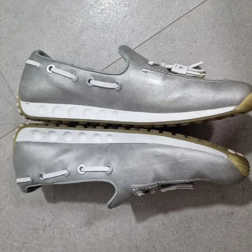 [BUNJANG] Puma Mihara Yasuhiro Silver Tassel Loafers / [270] 푸마 미하라 야스히로 실버 태슬 로퍼