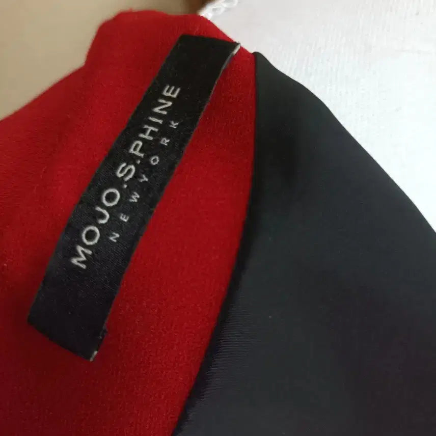 [SOLD OUT] 모조 원피스 딥레드 55