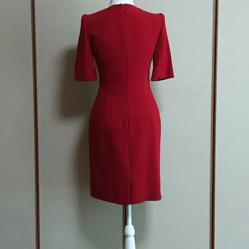 [SOLD OUT] 모조 원피스 딥레드 55