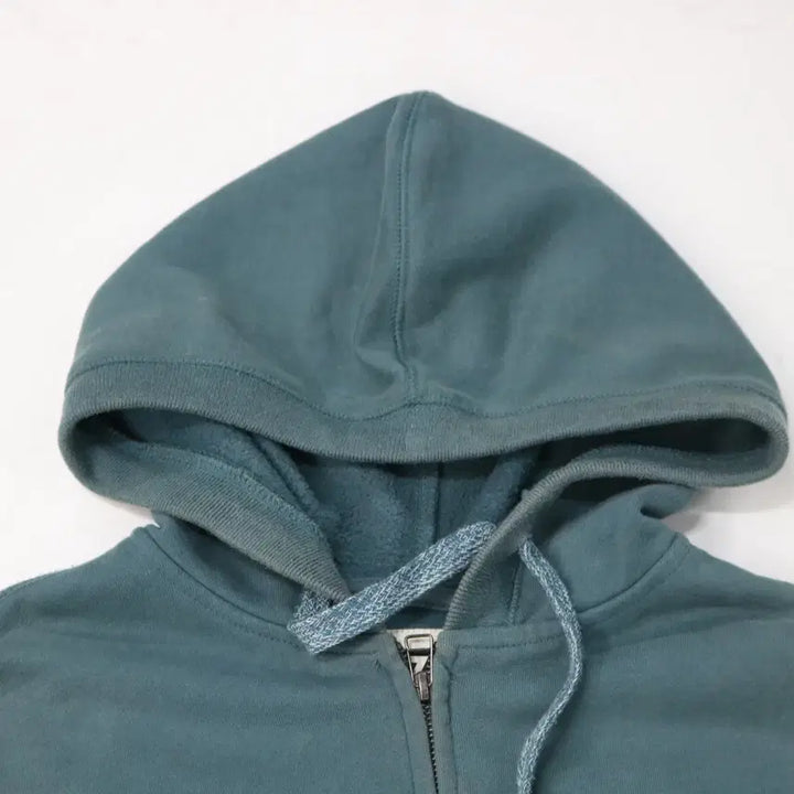 [BUNJANG] VISSLA Faded Blue Gray Hooded Zip-up (S) / VISSLA 비슬라 빈티지 페이딩 블루그레이 후드 집업 (S)