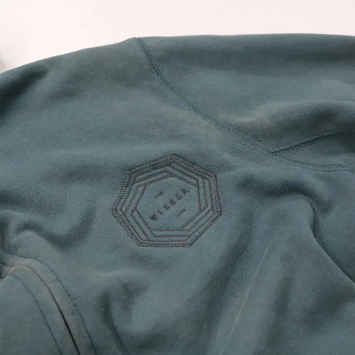 [BUNJANG] VISSLA Faded Blue Gray Hooded Zip-up (S) / VISSLA 비슬라 빈티지 페이딩 블루그레이 후드 집업 (S)