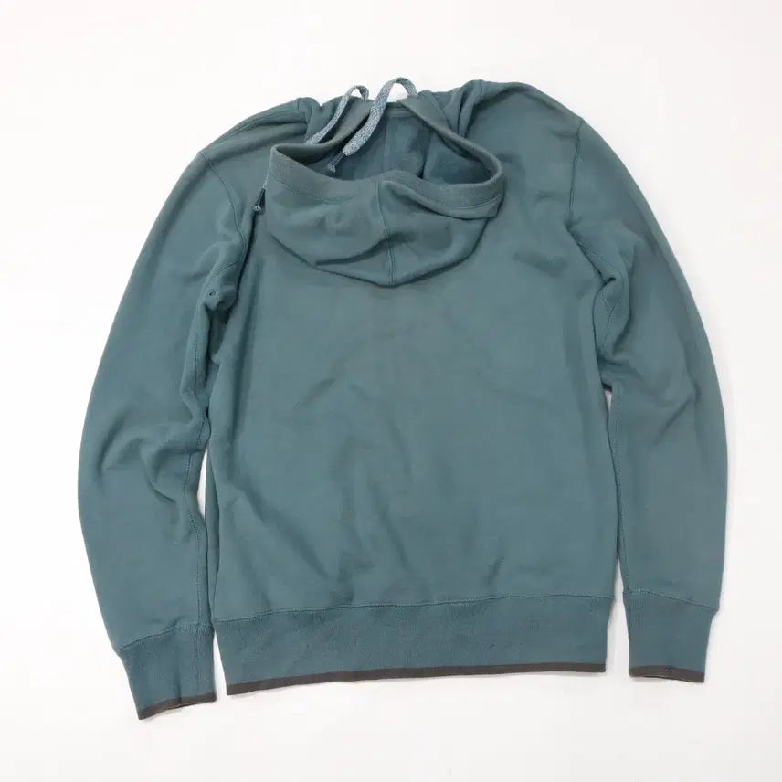 [BUNJANG] VISSLA Faded Blue Gray Hooded Zip-up (S) / VISSLA 비슬라 빈티지 페이딩 블루그레이 후드 집업 (S)