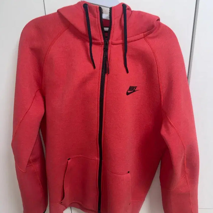 [BUNJANG] Nike Tech Fleece Hoodie Red / 나이키 테크 플리스 후드집업 레드