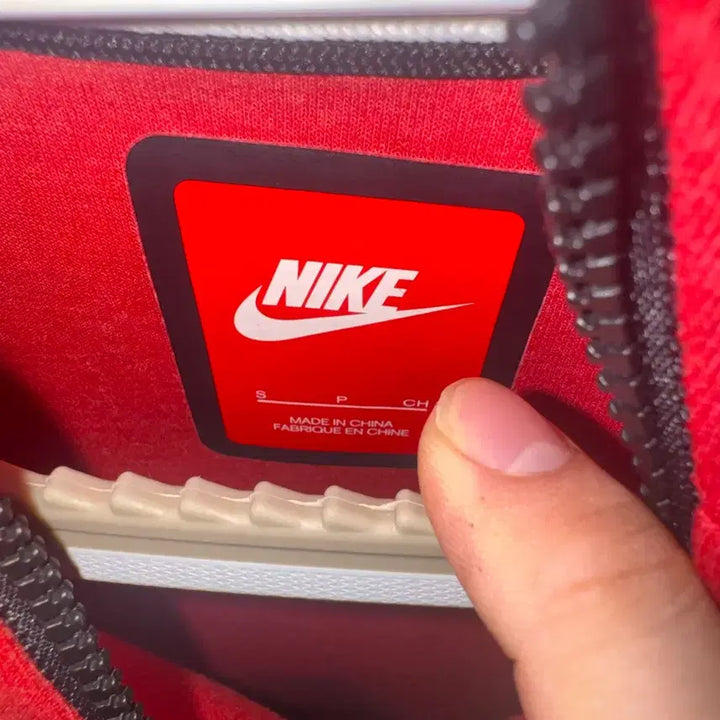 [BUNJANG] Nike Tech Fleece Hoodie Red / 나이키 테크 플리스 후드집업 레드