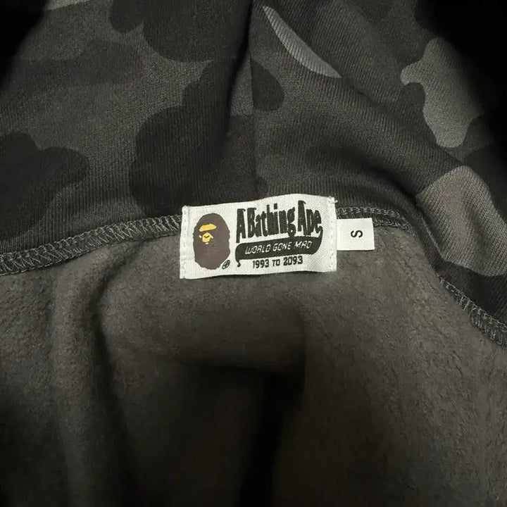 [BUNJANG] BAPE Black Hoodie Zip-up (Size S) / 베이프 흑계 후드집업 / s