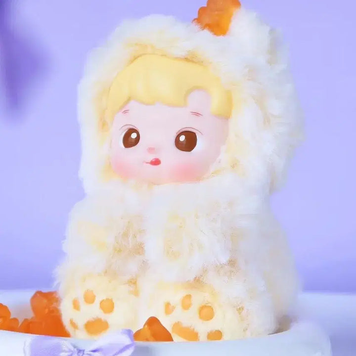 [BUNJANG] Pop Mart Hachipupu Jelly Bear Series Plush Keychain / 팝마트 하치푸푸 젤리곰 시리즈 인형 키링