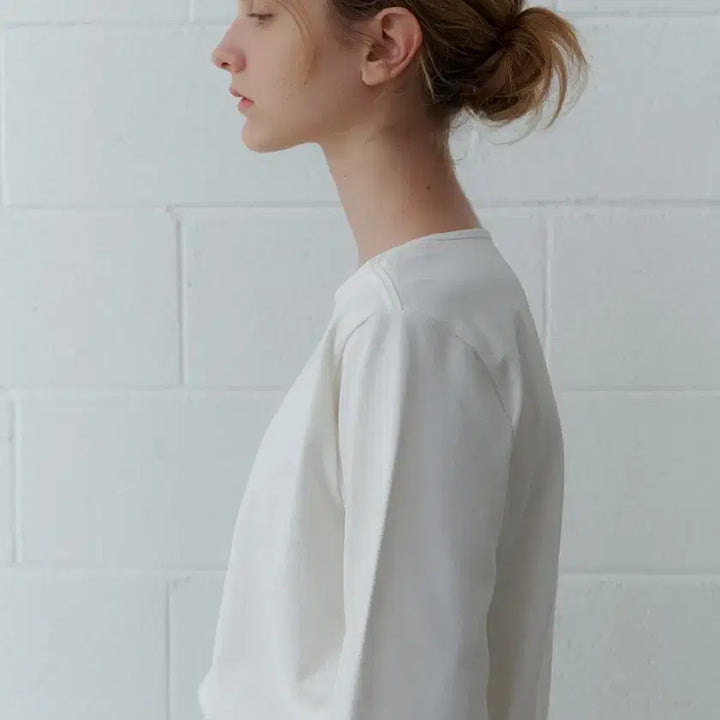 [BUNJANG] U.RA.GO Boat Neck Long Sleeve T-Shirt / 유라고 보트넥 긴팔 티셔츠 새상품