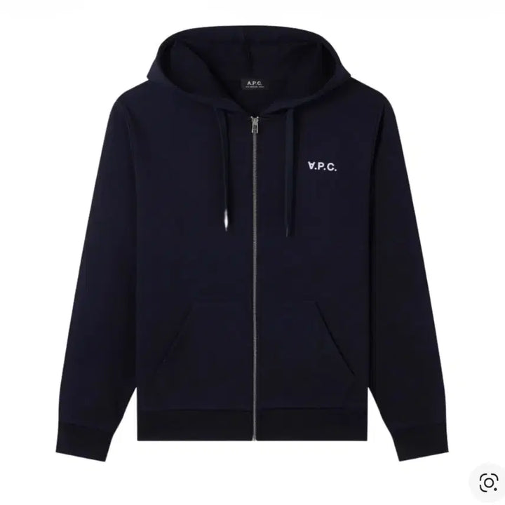[BUNJANG] A.P.C. Dark Navy Zip-Up Hoodie / Apc 후드집엊 다크 네이비