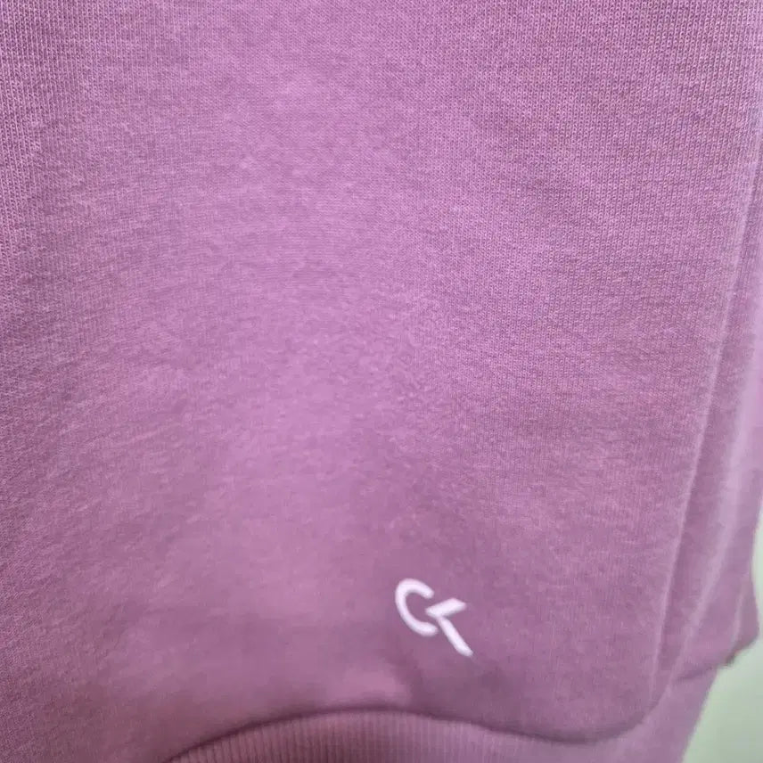 [BUNJANG] Calvin Klein Pink Performance Hooded Zip-Up / 캘빈클라인 CK 퍼포먼스 핑크 후드 집업