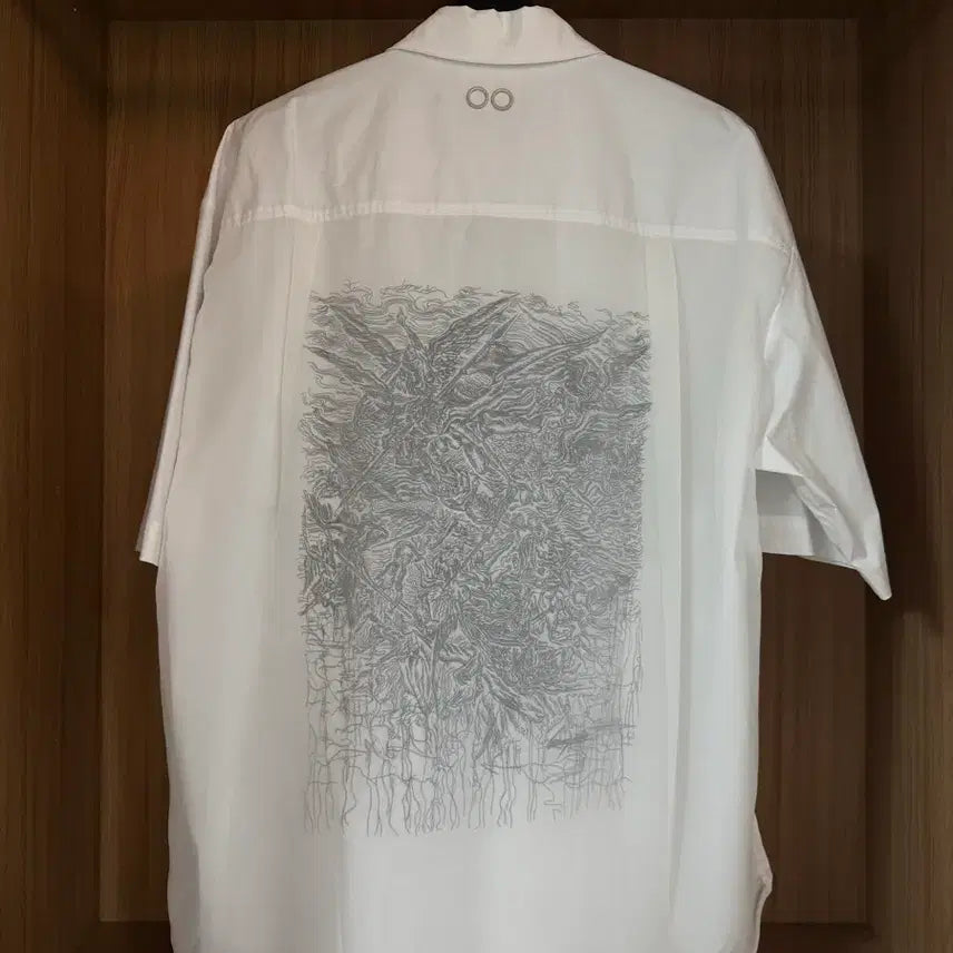 [BUNJANG] Songzio Collection Embroidered Shirt Size 46 / 송지오 컬렉션 자수 셔츠 46