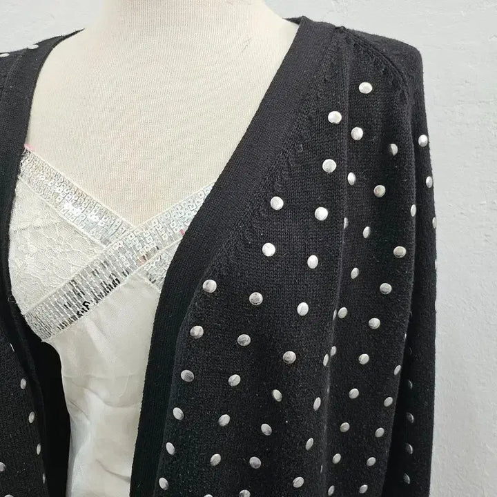 [BUNJANG] J6174 Black Cardigan / 가디건 여 55/66 J6174