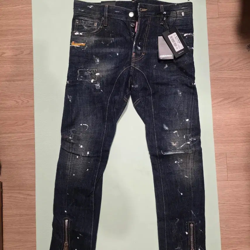 [BUNJANG] Dsquared2 Colminer Biker Jeans / (민트급)Dsquared2 디스퀘어드2 콜마이너 바이커44