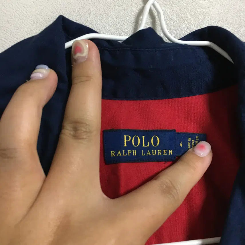 [BUNJANG] Ralph Lauren Polo Shirt Dress Size 4 / 랄프로렌폴로 셔츠 원피스 4 (55)
