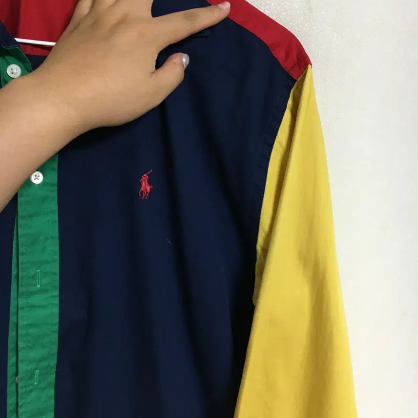 [BUNJANG] Ralph Lauren Polo Shirt Dress Size 4 / 랄프로렌폴로 셔츠 원피스 4 (55)