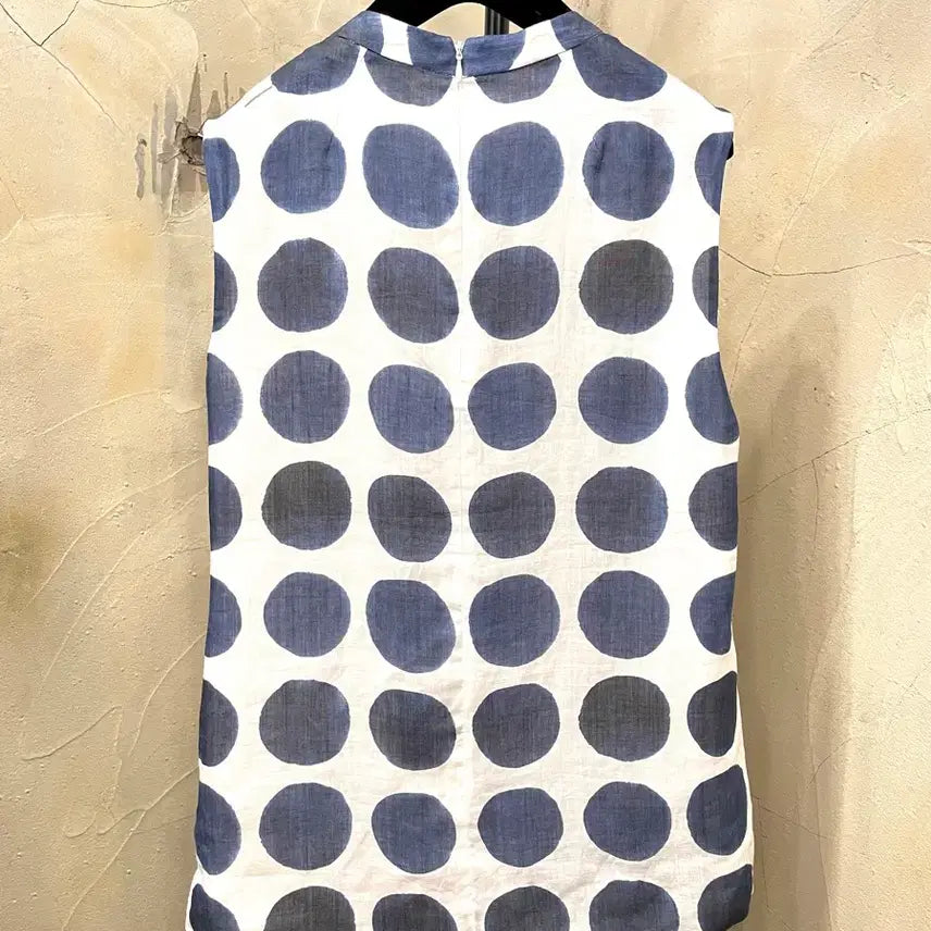 [BUNJANG] S MAX MARA Sleeveless Blouse / 신형)) 막스마라 모시 100% 민소매 포켓 블라우스 55~55반
