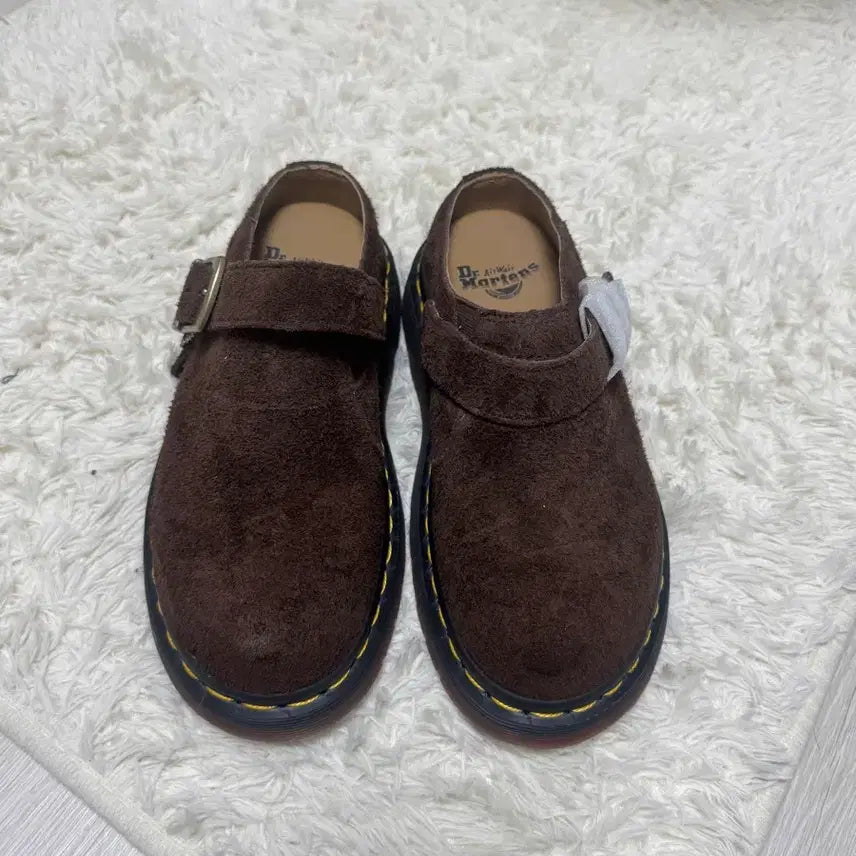 [BUNJANG] Dr. Martens Aysham Dark Brown Suede Boots / 닥터마틴 아이샴 다크 브라운 스웨이드 새상품