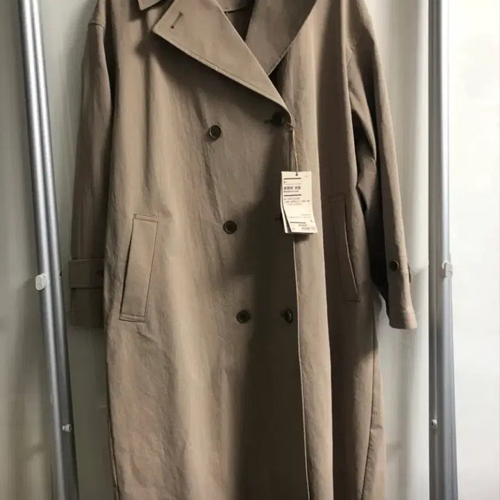 [BUNJANG] Muji Trench Coat L / [새상품] 무인양품 트렌치 코트 L (정가 99,900원)