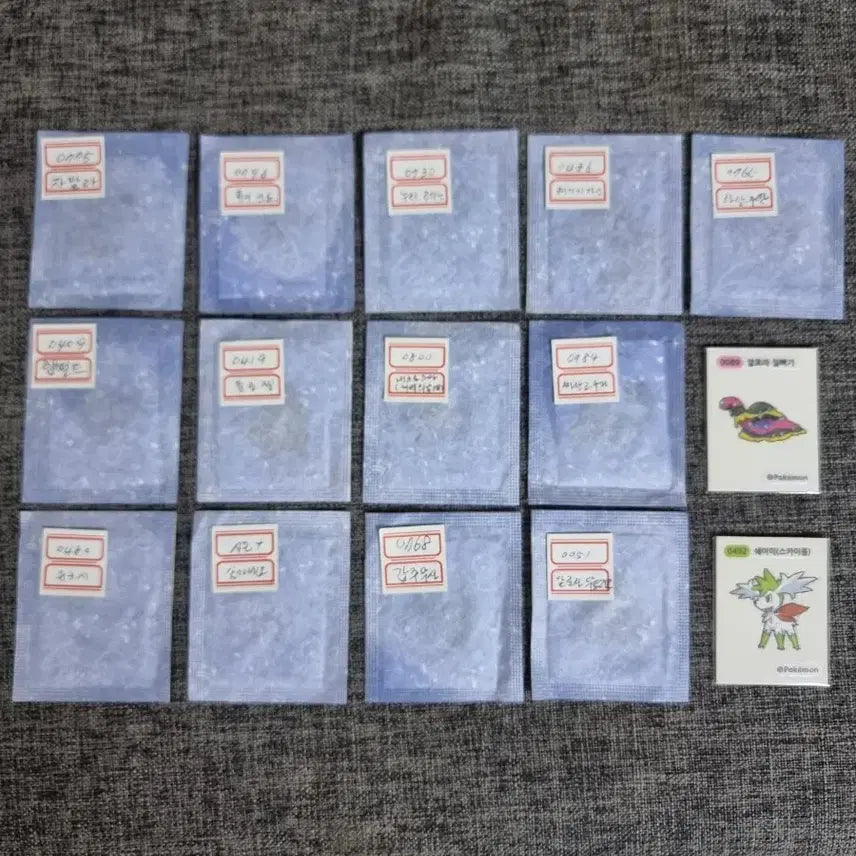[SOLD OUT] 포켓몬띠부씰시즌4 일괄판매합니다