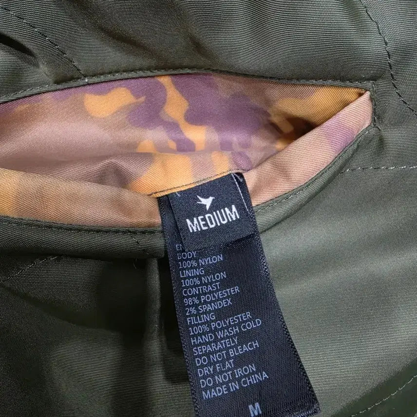 [BUNJANG] KONUS Camouflage Reversible Bomber Jacket M / KONUS 코너스 카모플라쥬 리버시블 양면 항공 점퍼 M