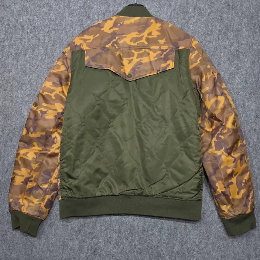 [BUNJANG] KONUS Camouflage Reversible Bomber Jacket M / KONUS 코너스 카모플라쥬 리버시블 양면 항공 점퍼 M