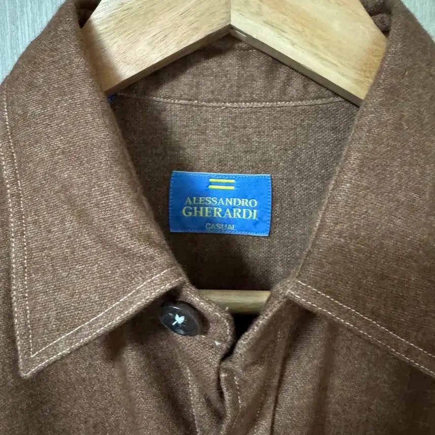 [SOLD OUT] Alessandro Gherardi 울 셔츠 m 새상품