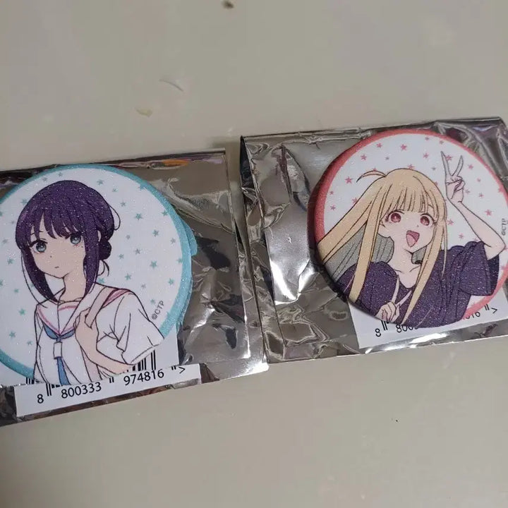 [BUNJANG] Kaguya-sama: Love Is War Pop-up Can Badge - Iroha / 초카구야공주 팝업 캔뱃지 카구야 이로하