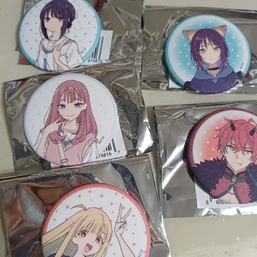 [BUNJANG] Kaguya-sama: Love Is War Pop-up Can Badge - Iroha / 초카구야공주 팝업 캔뱃지 카구야 이로하