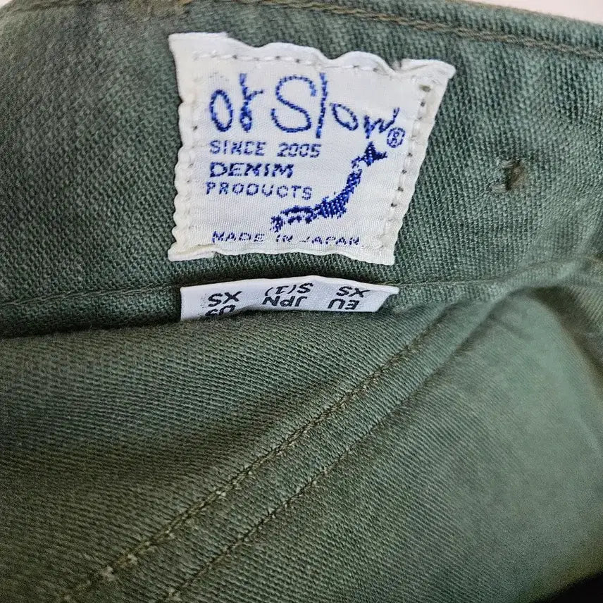 [BUNJANG] OrSlow Fatigue Pants Slim Fit Size 1 / 오어슬로우 퍼티그 팬츠 슬림 1사이즈