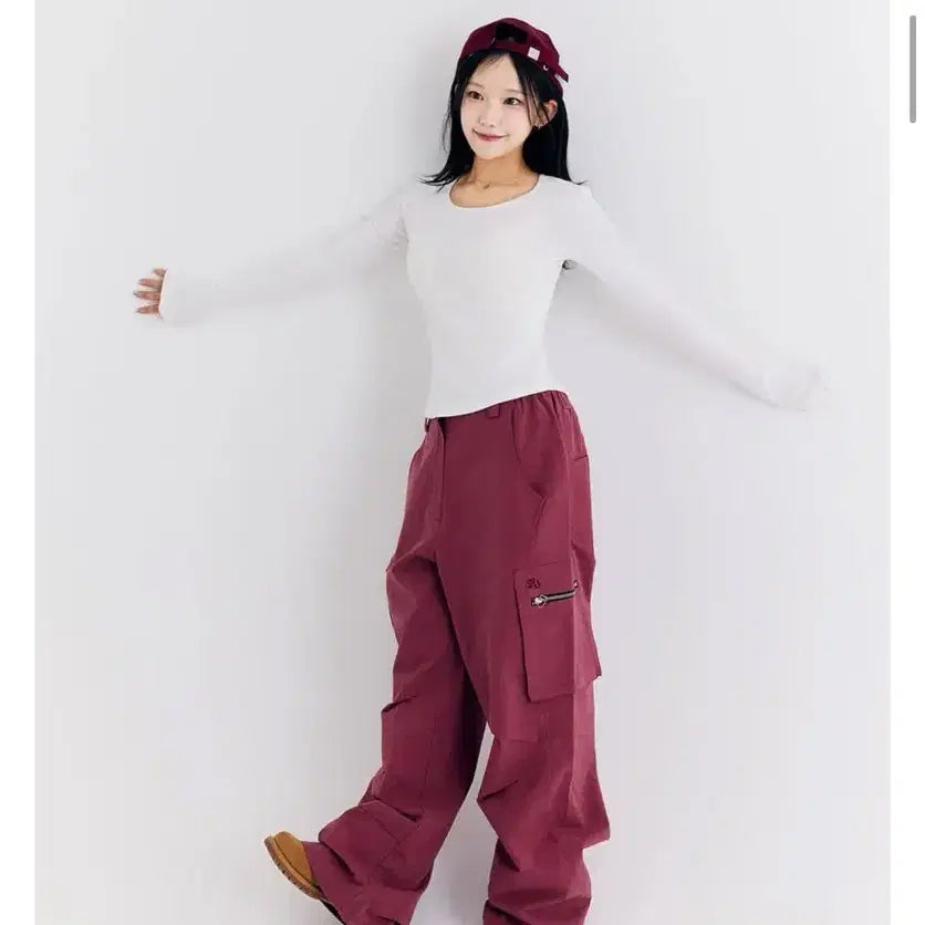 [BUNJANG] Robbil Ribbed Round Long Sleeve T-shirt / (새상품) 로빌 RV 골지 라운드 긴팔티