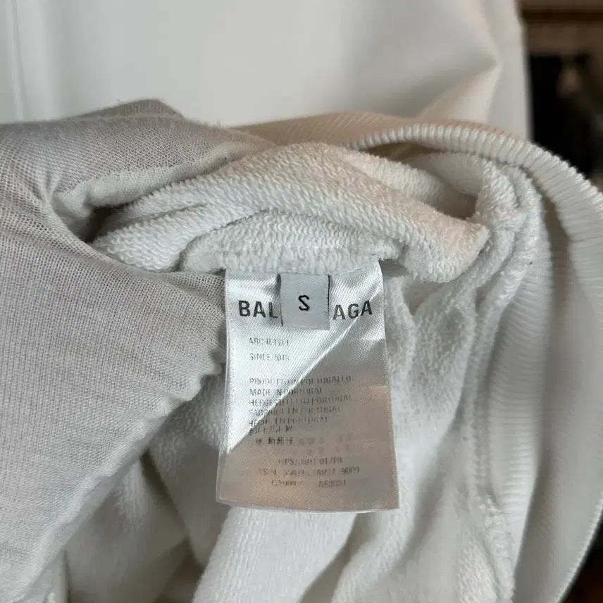 [BUNJANG] Balenciaga Back Logo Hoodie / (S) 발렌시아가 백로고 후드티