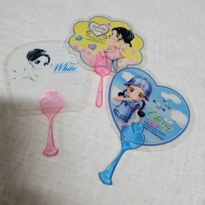 [BUNJANG] Orange Story Mini Fan Letter Vintage Stationery Bundle / 오렌지스토리 미니 부채 편지 고전문구 레트로 캐릭터 소품 빈티지
