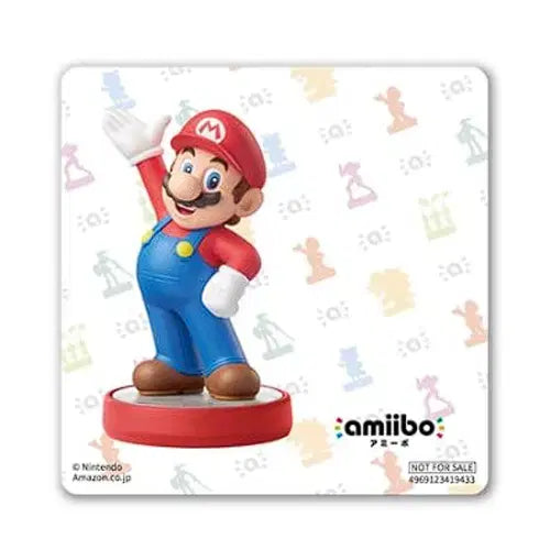 [BUNJANG] Amazon Japan Exclusive amiibo Super Mario Seal Sticker / 아마존 한정 아미보 슈퍼마리오 띠부실 스티커 (띠부씰)