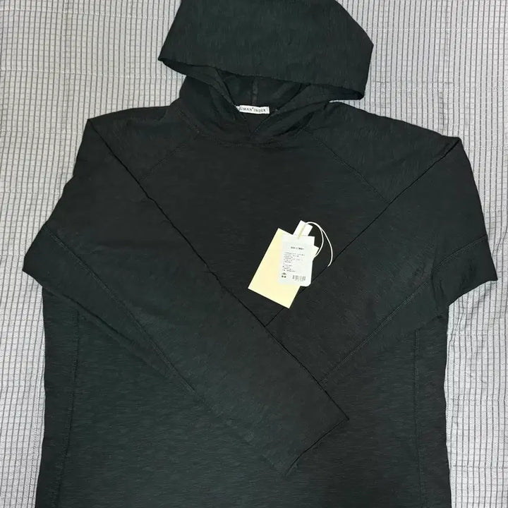 [BUNJANG] Polytelu Slub Hoodie Black / [4] 폴리테루 슬럽 후디 블랙