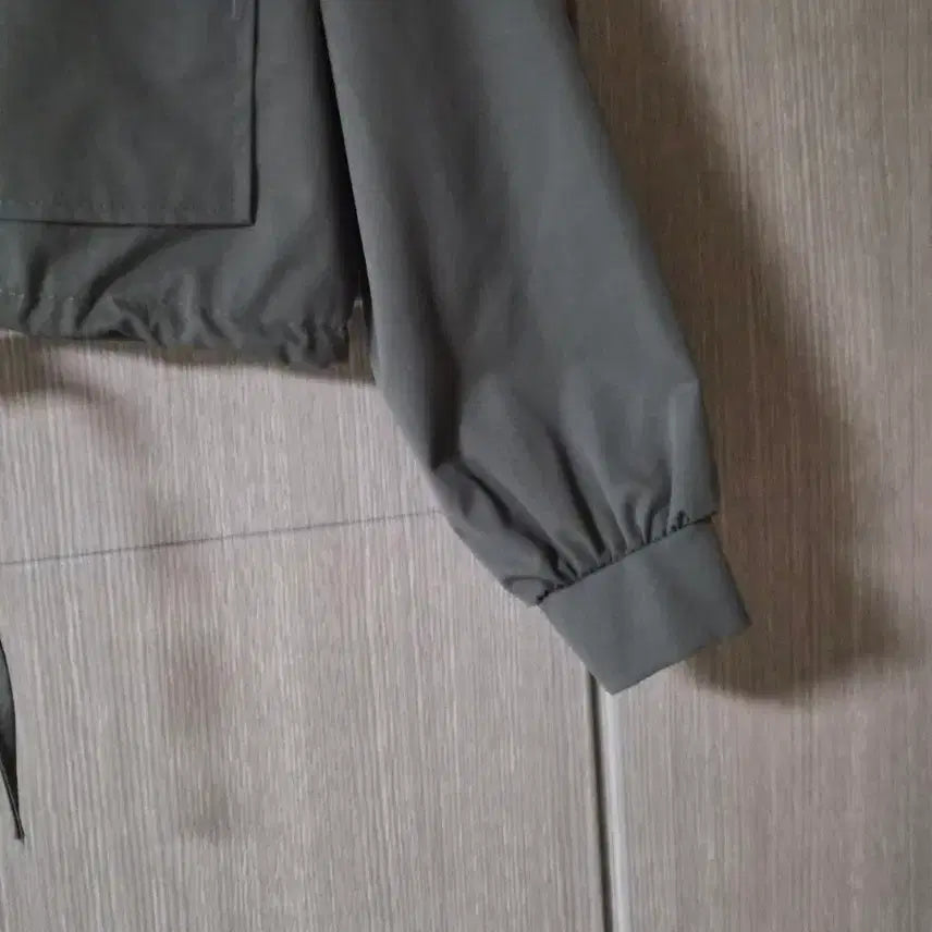 [BUNJANG] Khaki Crop Thin Field Jacket M / 카키색 크롭 얇은 야상 점퍼 스타일 M