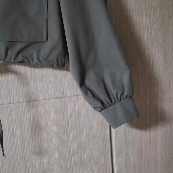 [BUNJANG] Khaki Crop Thin Field Jacket M / 카키색 크롭 얇은 야상 점퍼 스타일 M