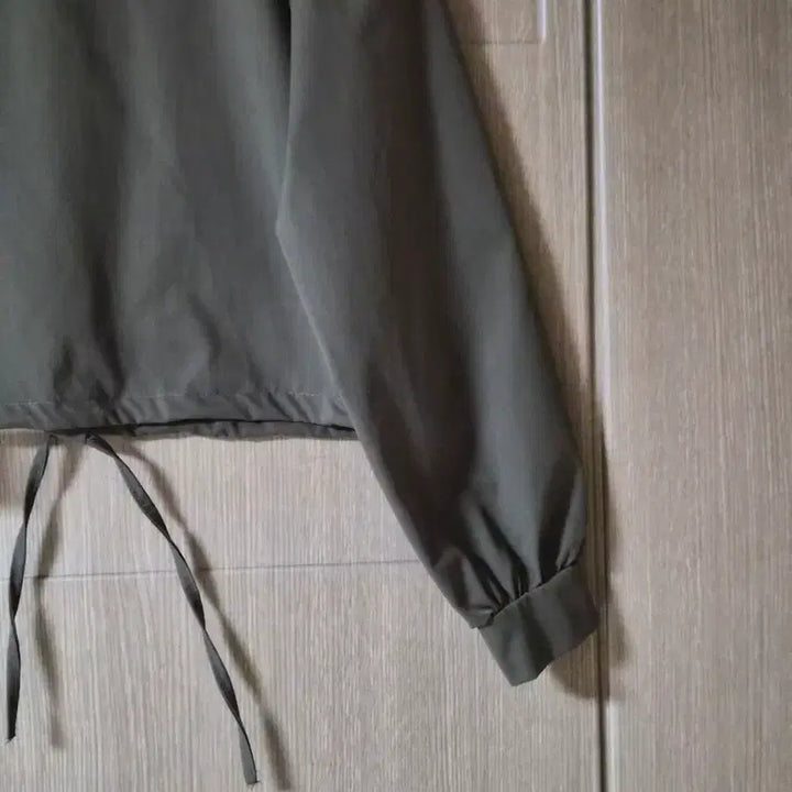[BUNJANG] Khaki Crop Thin Field Jacket M / 카키색 크롭 얇은 야상 점퍼 스타일 M