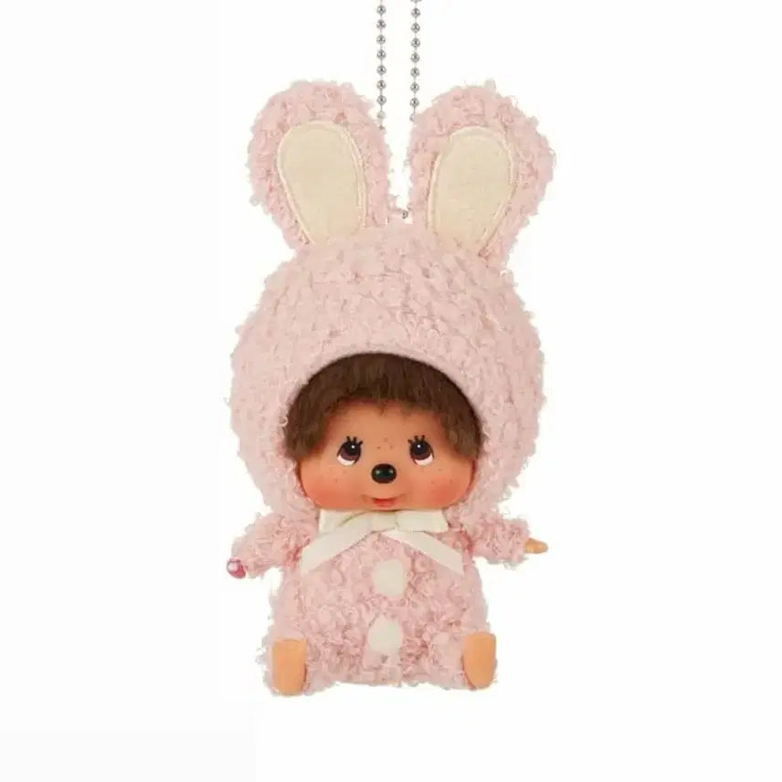 [BUNJANG] Monchhichi Bunny Keychain / 바니 몬치치 키링 팝니다