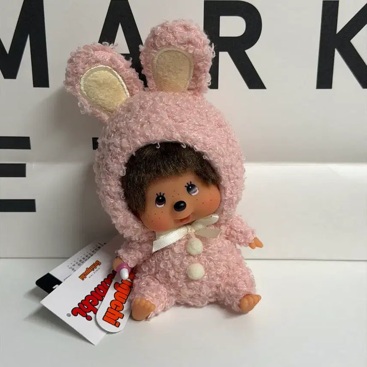 [BUNJANG] Monchhichi Bunny Keychain / 바니 몬치치 키링 팝니다
