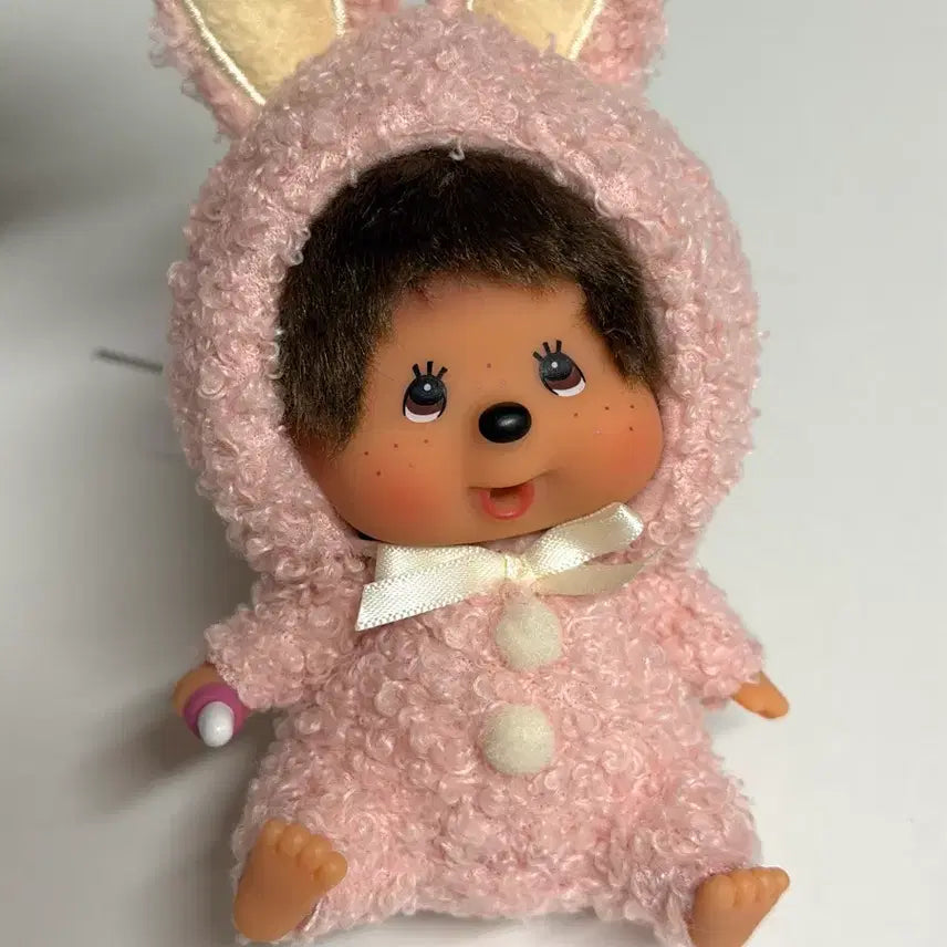 [BUNJANG] Monchhichi Bunny Keychain / 바니 몬치치 키링 팝니다