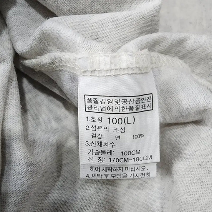 [SOLD OUT] 노스페이스 남성 포켓 긴팔 티셔츠 (사이즈 L/100)