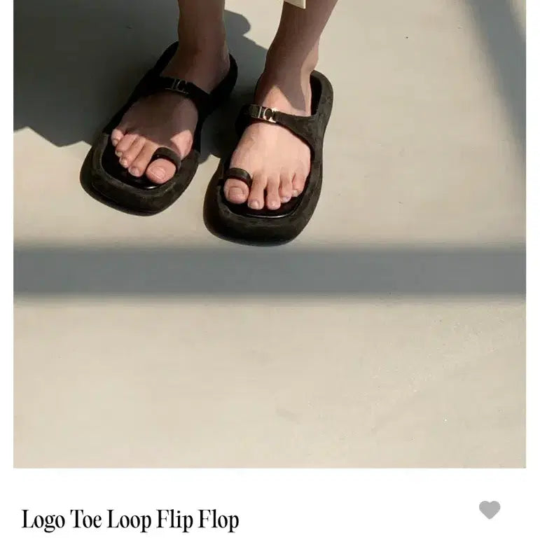 [BUNJANG] Low Classic Suede Flip-Flop Sandals / 로우클래식플립플랍