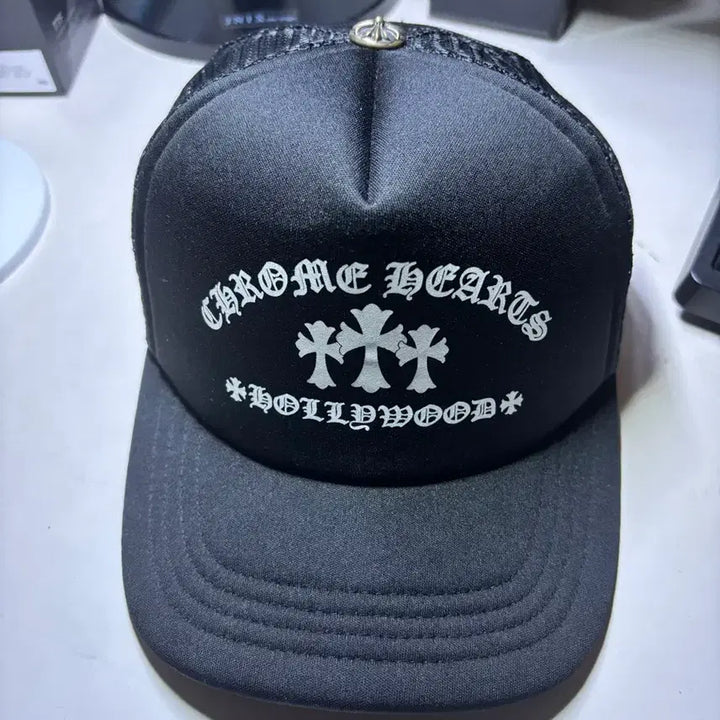 [BUNJANG] Chrome Hearts King Taco Front Mesh Trucker Hat / 크롬하츠 킹 타코 폼 프론트 메쉬 트러커햇