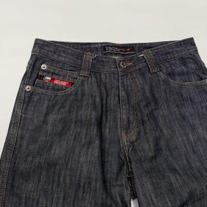 [BUNJANG] FUBU Washed Denim Jeans / FUBU 후부 컬렉션 워싱 데님 청바지