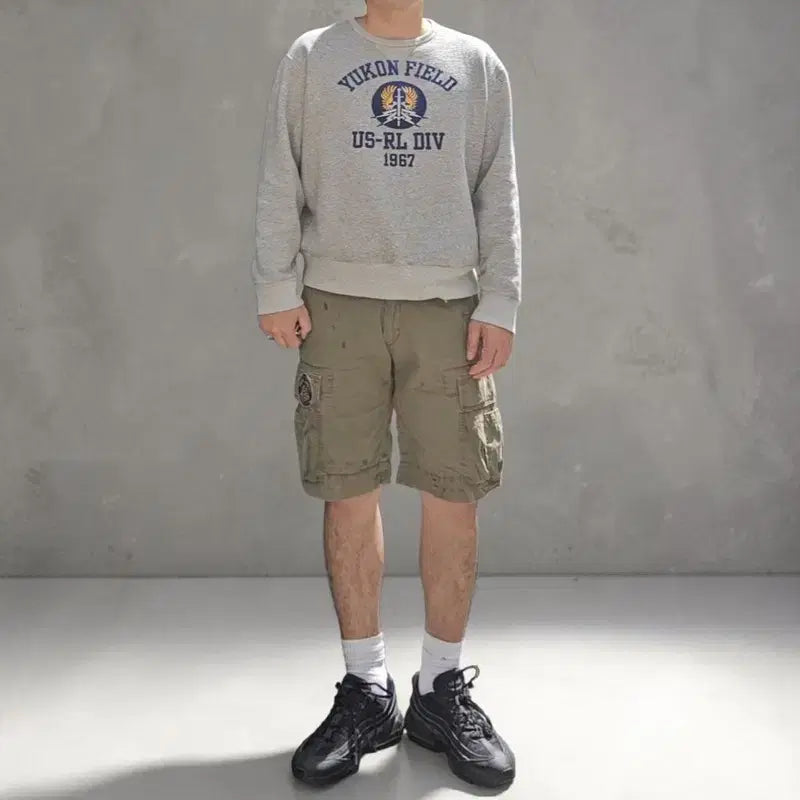 [BUNJANG] Polo Ralph Lauren Combat Shorts / 폴로 랄프로렌 컴뱃 쇼츠 반바지 M0304