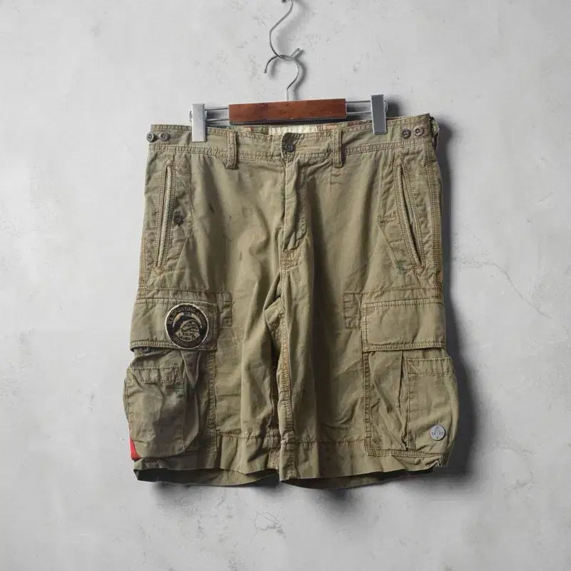 [BUNJANG] Polo Ralph Lauren Combat Shorts / 폴로 랄프로렌 컴뱃 쇼츠 반바지 M0304