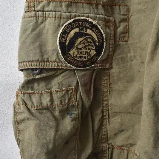 [BUNJANG] Polo Ralph Lauren Combat Shorts / 폴로 랄프로렌 컴뱃 쇼츠 반바지 M0304